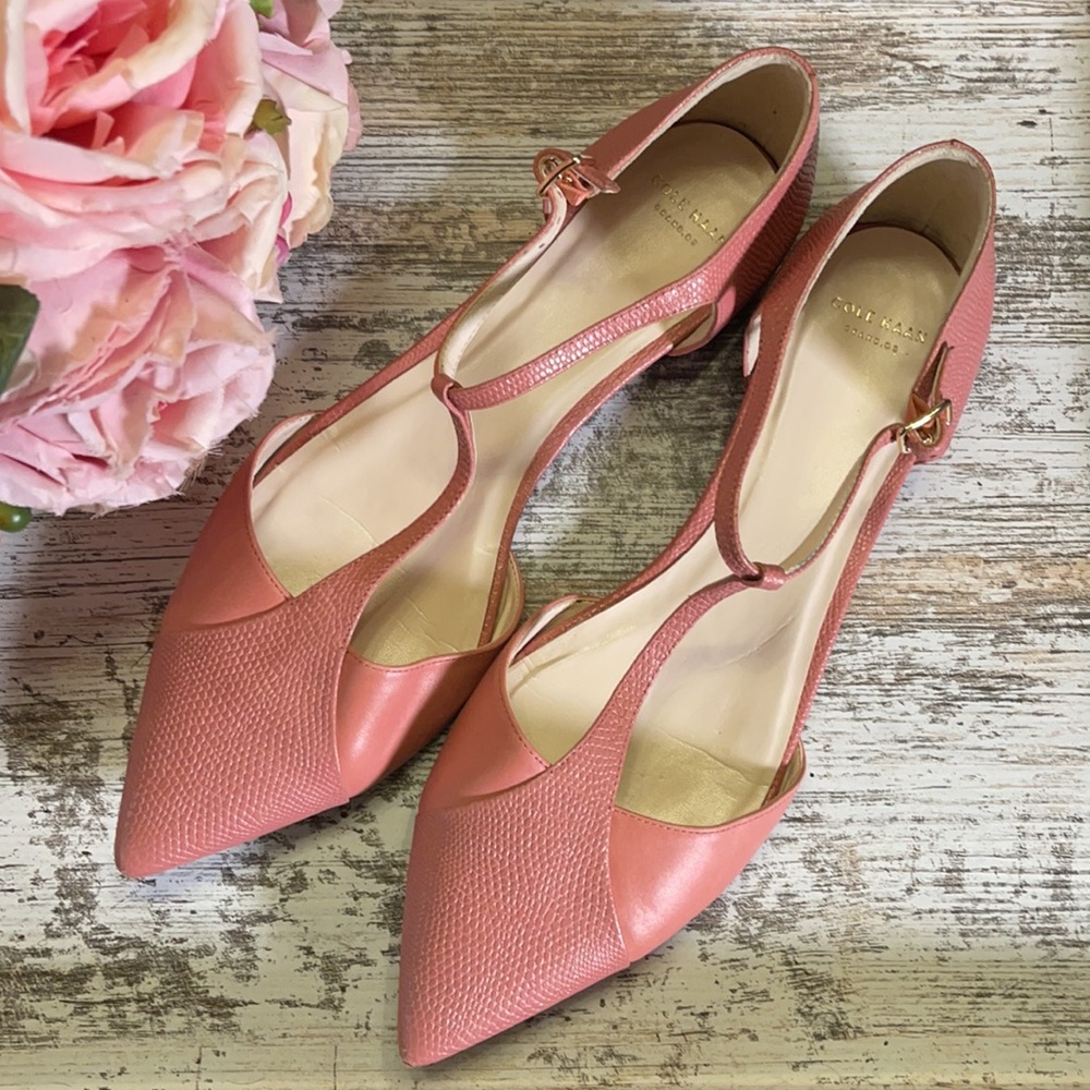 Pink Cole Haan flats